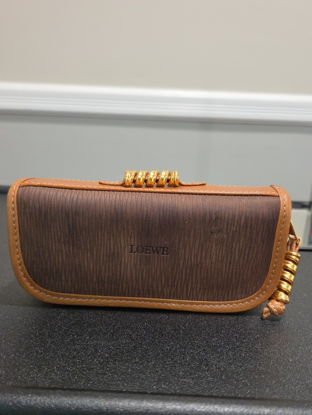 Loewe Velazquez Leather Watch Case